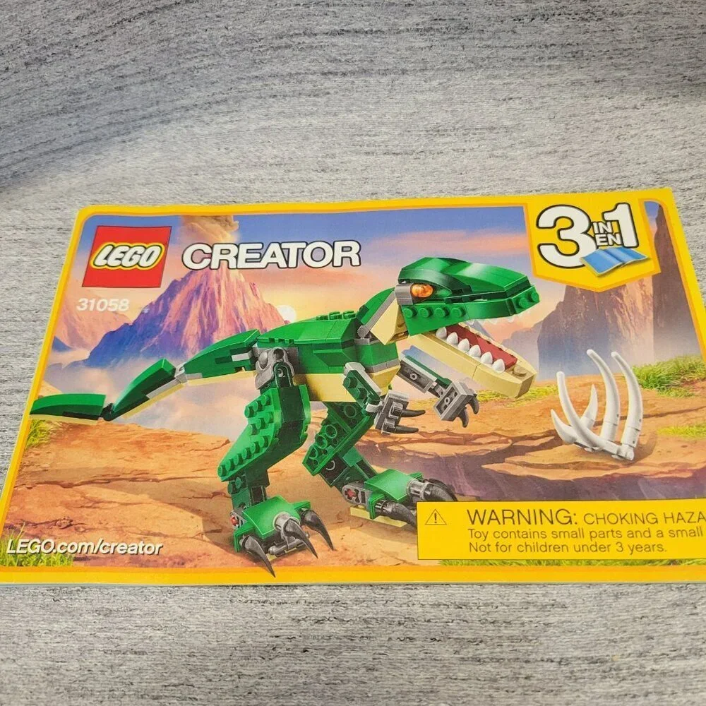 LEGO Creator 3 in 1 Mighty Dinosaurs Model Building Set 31058